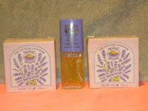 JABONES DE LAVANDA INGLESA NORFOLK 2 BAR 5 1/4 OZ Y PERFUME DE COLONIA DE LAVANDA NORFOLK - Imagen 1 de 1