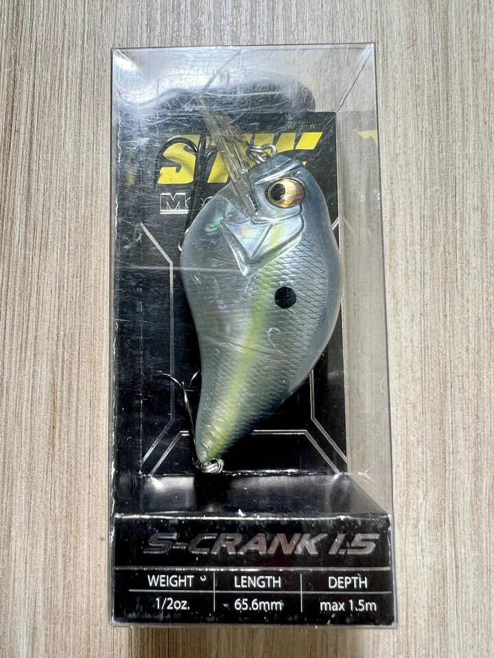 Megabass S-Crank 1.5 Square-bill Crankbait, Bass, Free Shipping! NWT! - Image 1 of 4