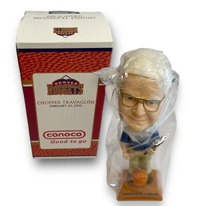 Chopper Travaglini Denver Nuggets Bobblehead - Picture 1 of 12