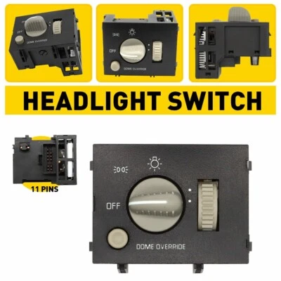 FITS Chevy C1500 C2500 C3500 DS876 15013005 Headlight Park Light Dimmer Switch - Image 1 of 4