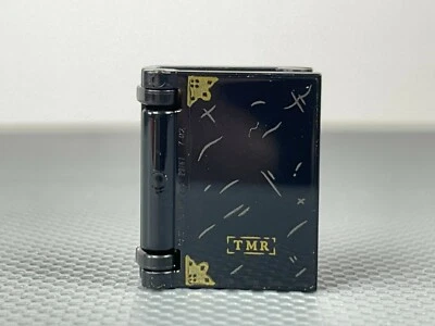 LEGO Minifigure Harry Potter Black Book Tom Riddle's Diary TMR Gold Trim (x1)  - Image 1 of 4