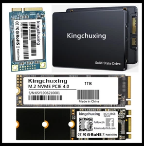 Disque SSD interne 128 Go 256 Go 512 Go 1 To Msata 2,5 pouces M.2 NVME 3,0 x 4 - Photo 1/48