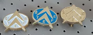 Citroen Service Stefe Auto Logo Slowenien ex Jugoslawien Vintage Pins Abzeichen - Bild 1 von 1