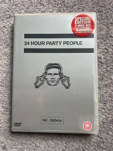 24 HOUR PARTY PEOPLE 2-Disc DVD (Steve Coogan) 2002 Rare HMV Limited Packaging - Picture 1 of 4