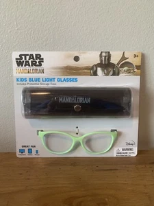 Star Wars The Mandalorian - Kids Blue Light Glasses - Disney - Green - Picture 1 of 3
