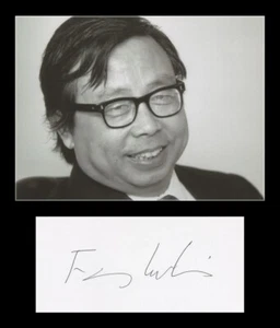 Fang Lizhi (1936-2012) - Chinese astrophysicist & dissident - Signed card - 90s - Picture 1 of 3