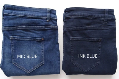 Ladies Next Mid Rise Denim Skinny Stretch Leggings, Jeggings Size 6 to 18 BNWOT - Image 1 of 4