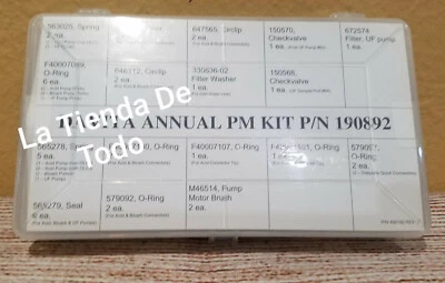 O RINGS FILTROS SERVIÇO ANUAL PM KIT SERVE EM 190892 OU PARA 116352 LEITURA - Imagem 1 de 2