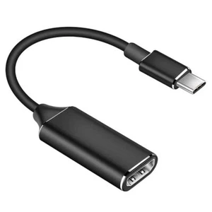 USB-C zu HDMI Adapter 4K UHD Typ C auf HDMI für Samsung Galaxy Huawei Xiaomi TV - Picture 1 of 2