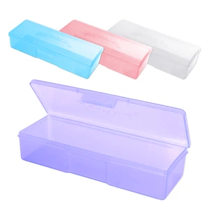 4pcs Large Manicurists Personal Box Storage Case Container Mixed Color - Picture 1 of 11