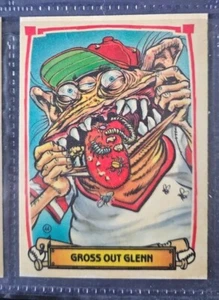 "Grossouts" Baseball Cards 1988 Leaf Page of 9 Cards: NM-Mint! Vintage. - Picture 1 of 11
