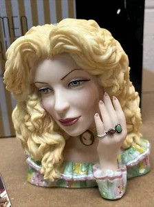 Cameo Girls Head Vase Angeline 1973 "California Natural" - Picture 1 of 21