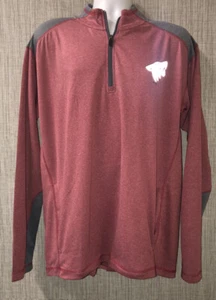NHL Coyotes Red Halfzip Pullover Mens Size Large - Picture 1 of 4