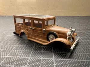 Vintage 60s Ideal MOTORIFIC WOODY WAGON TRUCK Ford Body Old Store Stock NOS mint - Picture 1 of 1