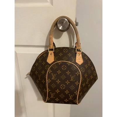 Louis Vuitton Ellipse Satchel PM Brown Leather/Canvas - Image 1 of 4