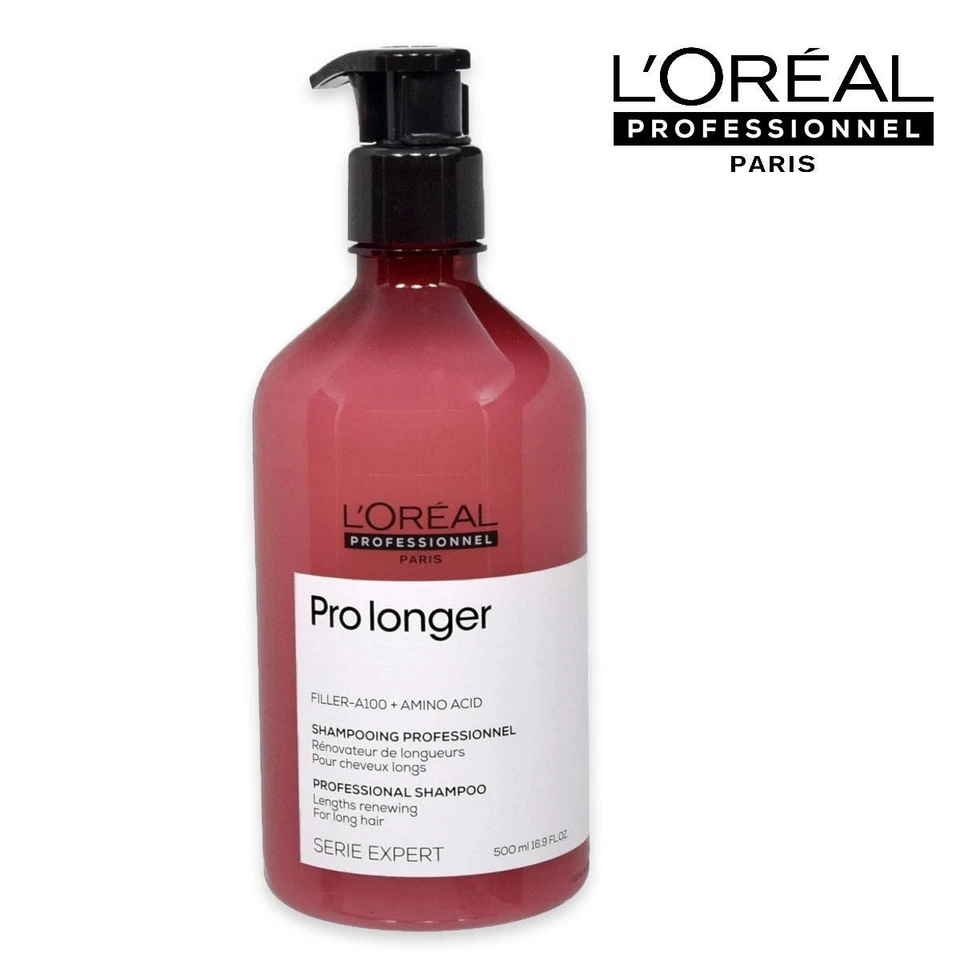 Shampoo Loréal Pro Longer Lange Haare Verstärkt Doppelt Tipps 500ml - Bild 1 von 1