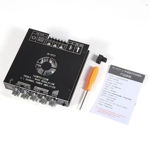 ZK-HT21 Płytka cyfrowego wzmacniacza mocy Bluetooth TDA7498E 160W * 2 + 220W - Zdjęcie 1 z 12