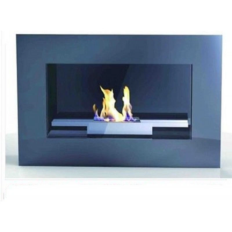 STUFA CAMINETTO A BIOETANOLO A PARETE DIVINA FIRE VIENNA CAMINO MOD. NERO 3,5KW - Immagine 1 di 1
