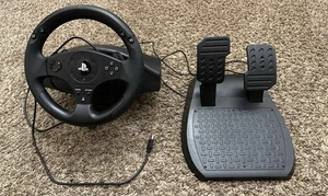 Thrustmaster T80 PlayStation PS3 PS4 Racing Steering Wheel And Pedals - Picture 1 of 11