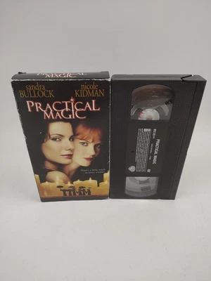 PRACTICAL MAGIC  (VHS, 1998) Sandra Bullock, Nicole Kidman Used Good Condition - Image 1 of 4