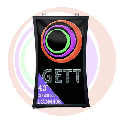 43″ Curved LCD Monitor for Konami Concerto Crescent Tovis Part L43E5LTFKN GETT P - Image 1 of 3