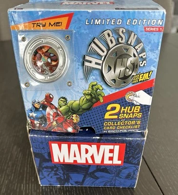 Disney Marvel HubSnaps Serie 1 Edición Limitada Paquetes Ciegos Sellados Totalmente Nuevos Foto 1 de 4