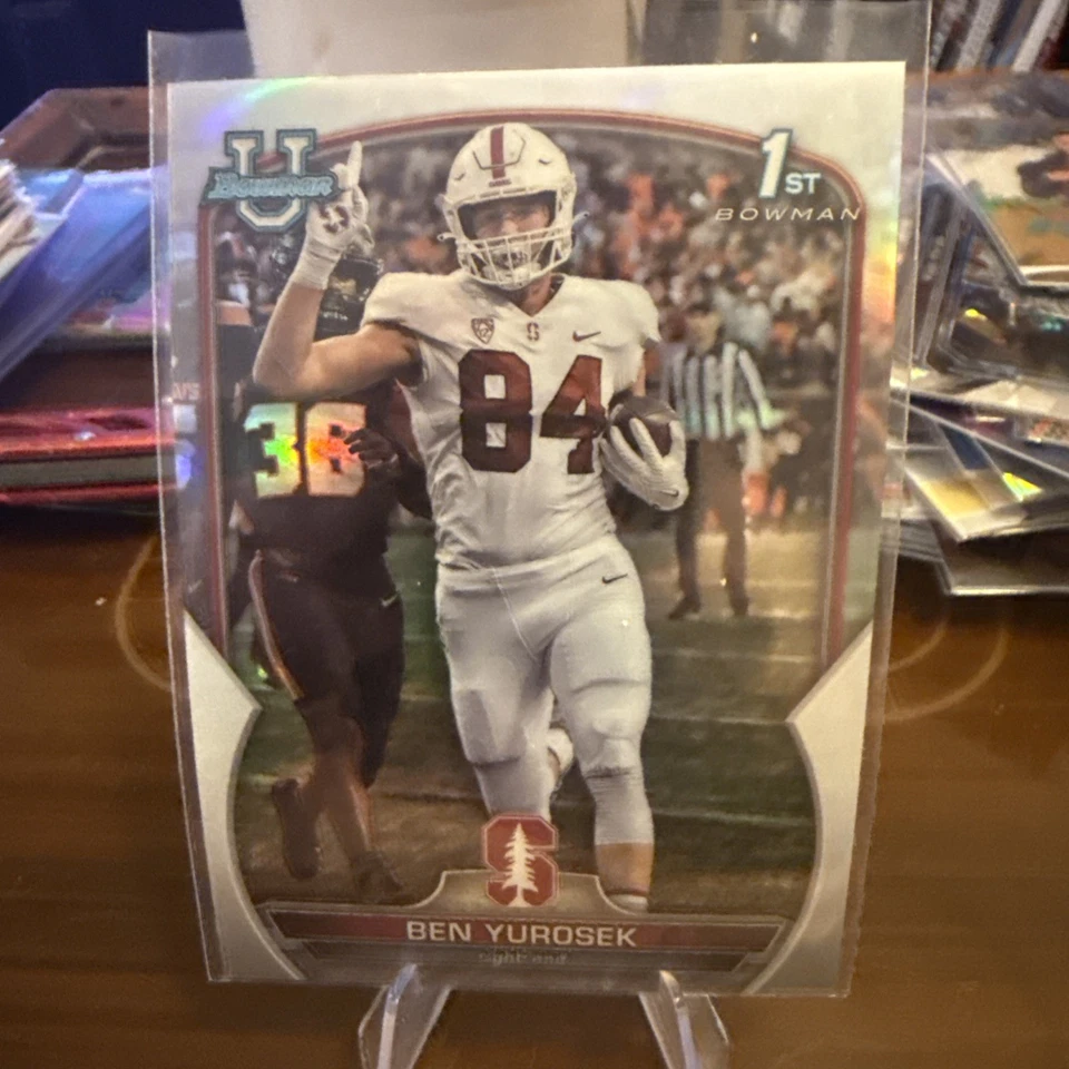 2022 Bowman University Chrome - Ben Yurosek #23 Refractor (RC) - Image 1 of 1