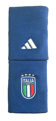 NIKE Dri-fit Italy ITALIA Soccer Wristbands 2 Pack Football New Rare - Image 1 of 2