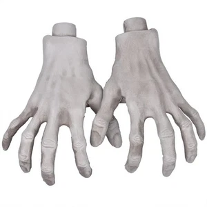Halloween Skeleton Hands - 1 Pair Realistic Plastic Skeleton Zombie Hands for... - Picture 1 of 7