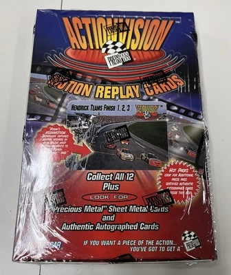Press Pass Actionvision Nascar Racing 1997 caja sellada de fábrica Foto 1 de 4