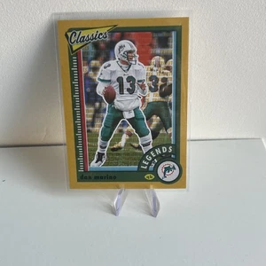 Dan Marino 2022 Panini Classics Legends Gold #/99 Miami Dolphins Football #107 - Picture 1 of 3