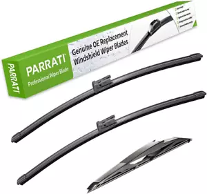 ® High Performance Premium All-Season Automotive Windshield Wipers with Rear Wip - Picture 1 of 6