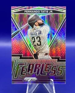 2021 Panini Prizm FERNANDO TATIS JR Fearless Insert Purple Prizm #FR-15 Padres - Picture 1 of 2