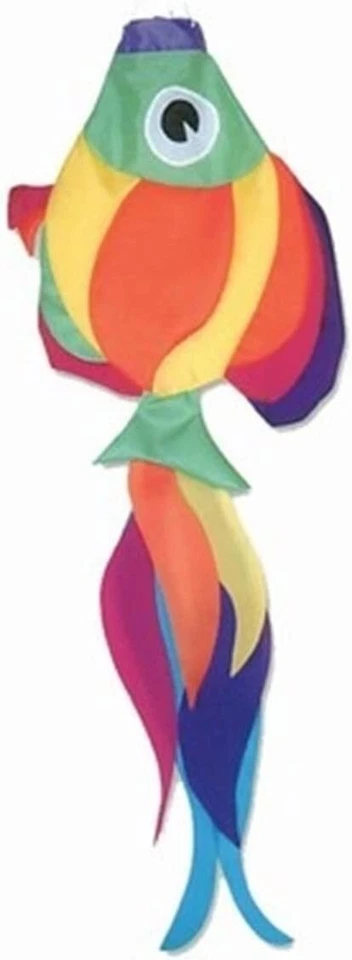 CALCETINES DE VIENTO--36 pulgadas Calcetines de viento Rainbow Fish de Premier Designs Foto 1 de 1