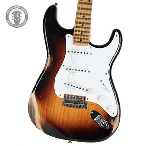 New Fender Custom Shop LTD 70th Anniversary 54 Stratocaster Sunburst Heavy Relic - Picture 1 of 8