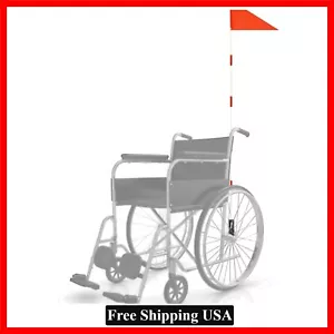 Wheelchairs Safety Flag with Polyester Full Color Tear-Resistant Waterproof O... - Picture 1 of 9