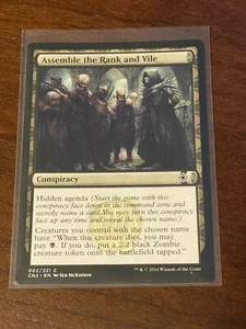 Magic the Gathering Conspiracy Take The Crown Assemble the Rank and Vile - Picture 1 of 2