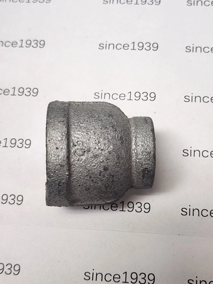 3/4" X 3/8" FNPT Galvanized Reducer - Image 1 of 1