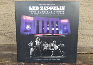 Led Zeppelin: Five Glorious Nights at Earls Court May 1975 RARE! Signed and #'d