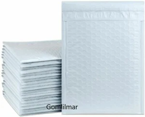 ANY SIZE POLY BUBBLE MAILERS SHIPPING MAILING PADDED BAGS ENVELOPES SELF SEAL - Picture 1 of 5