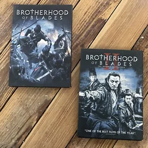 Brotherhood of the Blades (DVD, 2014) & Brotherhood Of Blades II(DVD,2017) - Imagen 1 de 11