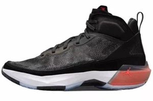 Air Jordan 37 Black Hot Punch Men’s Size US 9 DD6958-091 - Picture 1 of 9
