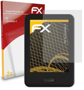 atFoliX 2x Film Protection d'écran pour bq Cervantes 3 mat&antichoc - Photo 1/9