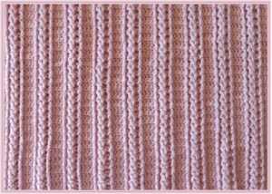 BB049 CROCHET PATTERN BABY BLANKET IN ARAN YARN ADJUSTABLE SIZE - Picture 1 of 1