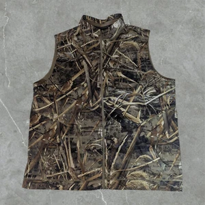 Under Amour x Realtree Max-5 Camo Vest Men 3XL Threadborne Full Zip Hunting - Picture 1 of 16