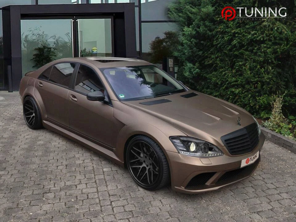 Widebody Kit passend für Mercedes Benz S Klasse W221 Black Series - Bild 1 von 1