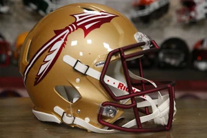 Casco auténtico Green Gridiron - Florida State Seminoles Riddell Speed - Imagen 1 de 5