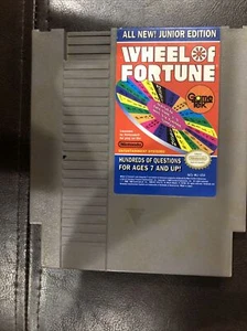 Wheel of Fortune Junior Edition Nintendo NES Video Game - Picture 1 of 4