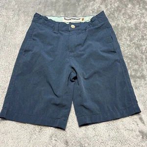Tailor Vintage Shorts Boys 10 Blue Preppy - Picture 1 of 10