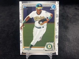 ROBERT PUASON 2020 BOWMAN CHROME #BCP-145 1ST PROSPECT CARD / OAKLAND ATHLETICS - Picture 1 of 2